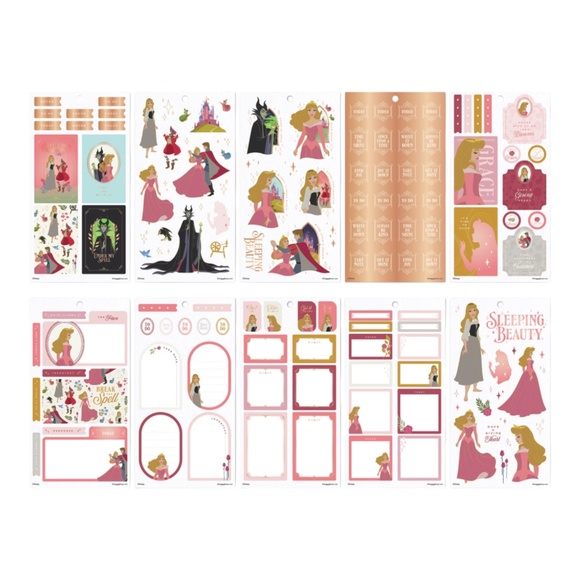 Happy Planner Disney Sleeping Beauty 65th Anniversary Value Pack Stickers - Big - Picture 4 of 6